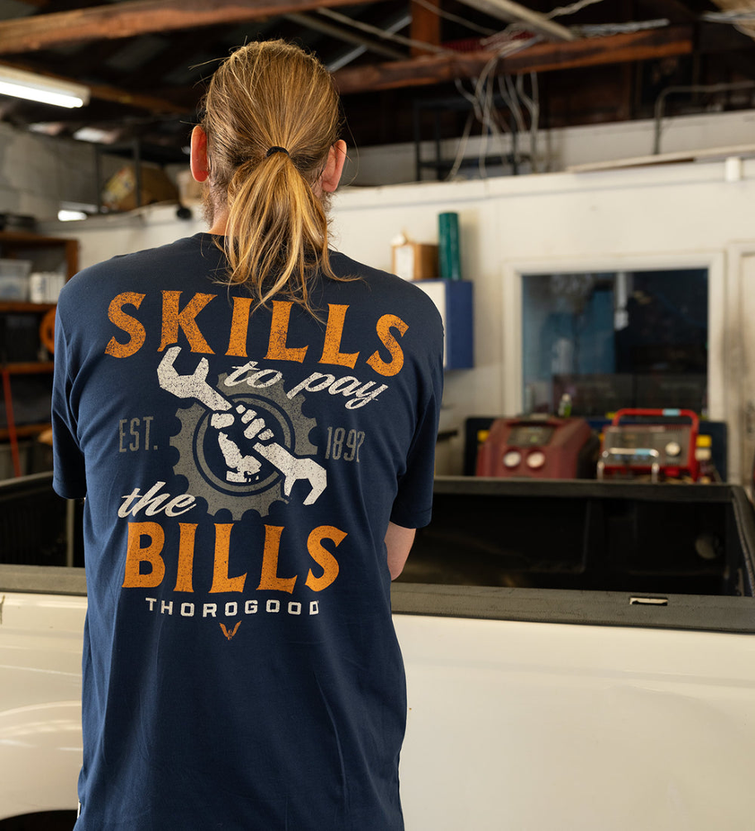 Skills to Play the Bills Short Sleeve T-Shirt