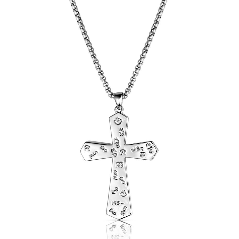 Still Waters Turquoise Cross Necklace