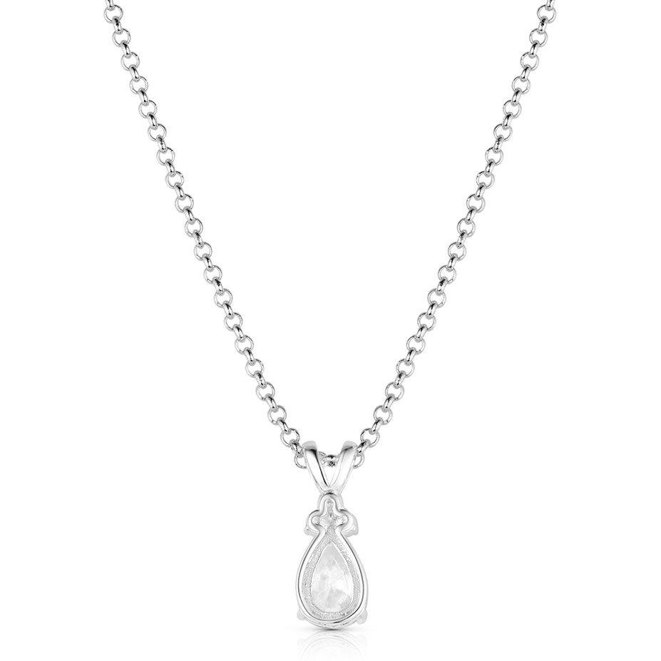 Bitterroot Teardrop Necklace