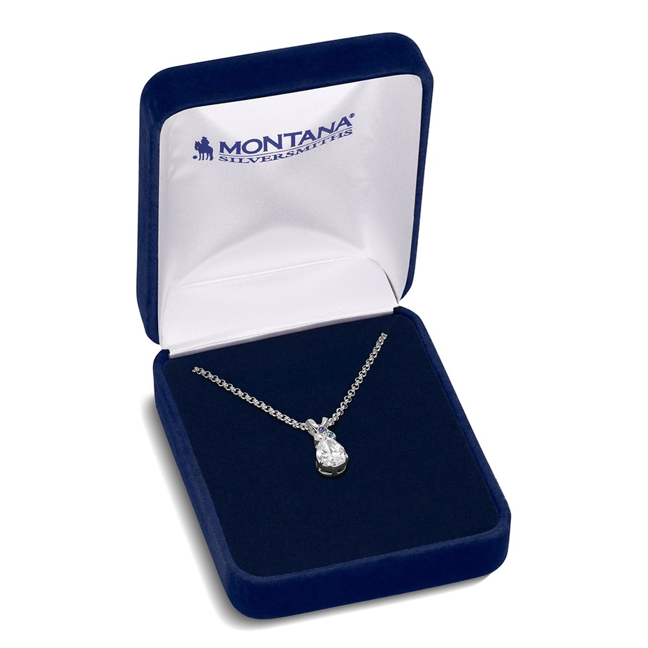 Bitterroot Teardrop Necklace