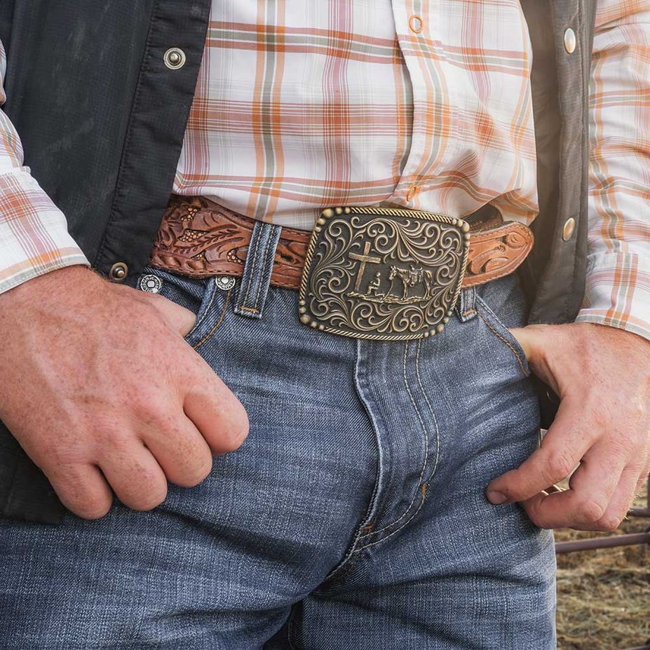 Surrounded by Faith Buckle