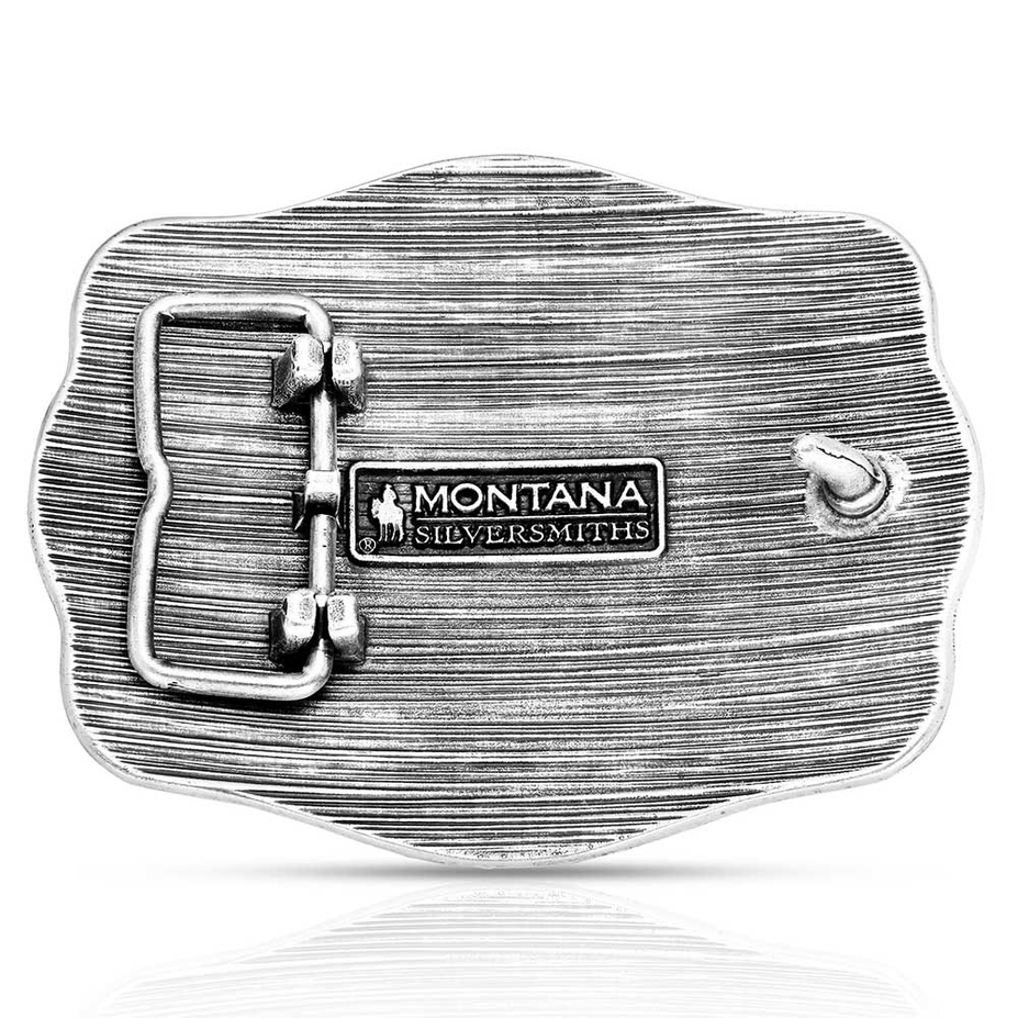 The Roundup Team Roper Buckle