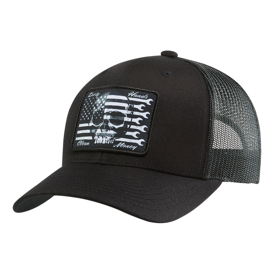 Flagship Skull Curved Trucker