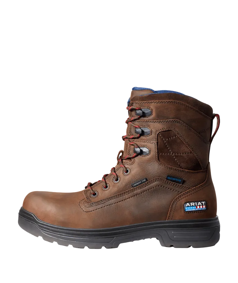 Turbo USA Assembled 8" Waterproof Carbon Toe Work Boot