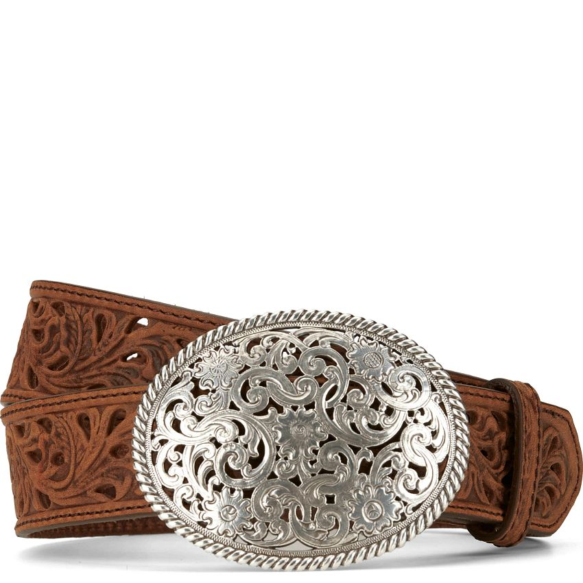 Pierced Filigree Trophy Belt