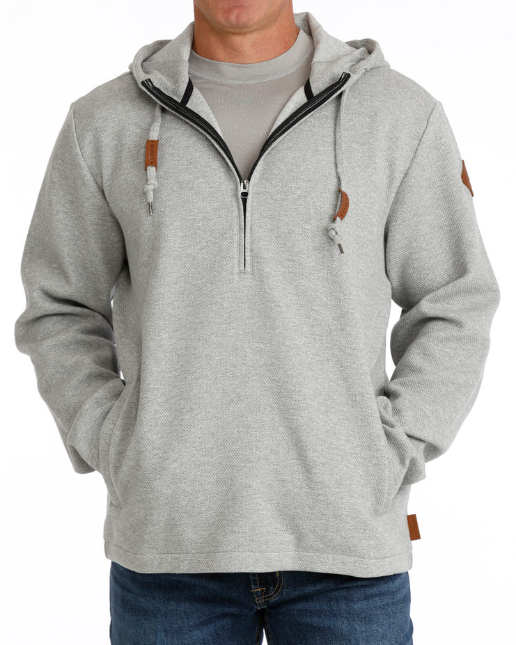 Cinch Men's Gray Performance Hoodie