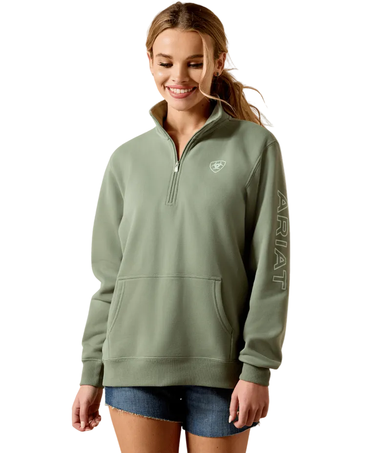 Logo 1/2 Zip Sweatshirt