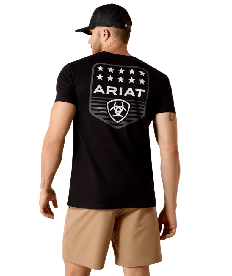 Ariat Stripe Patriotic Badge T-Shirt