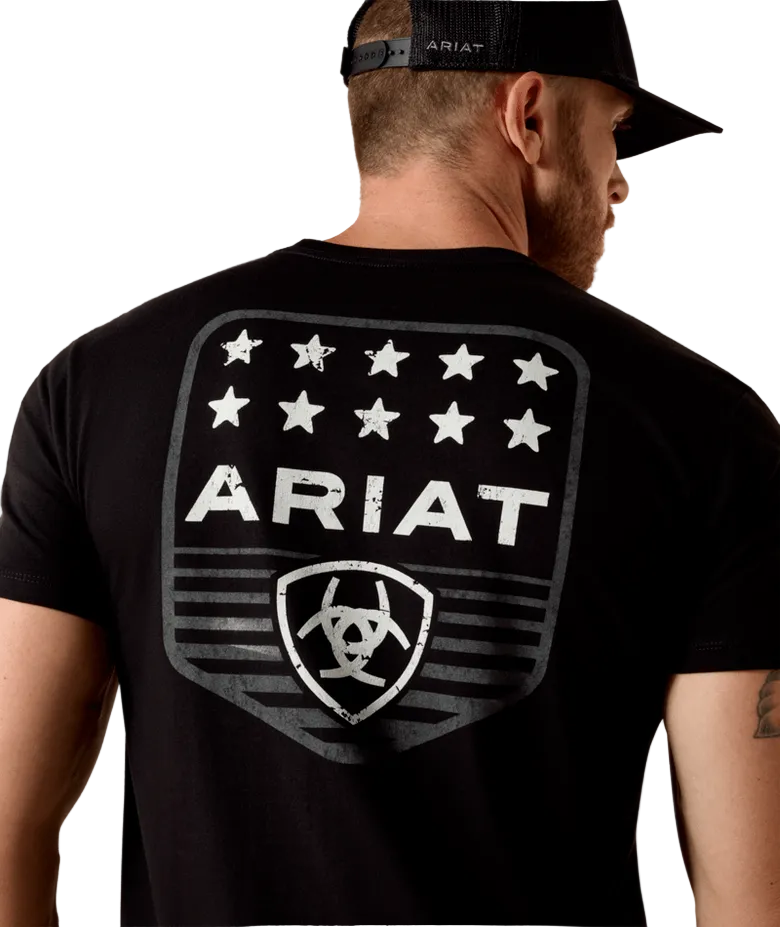 Ariat Stripe Patriotic Badge T-Shirt