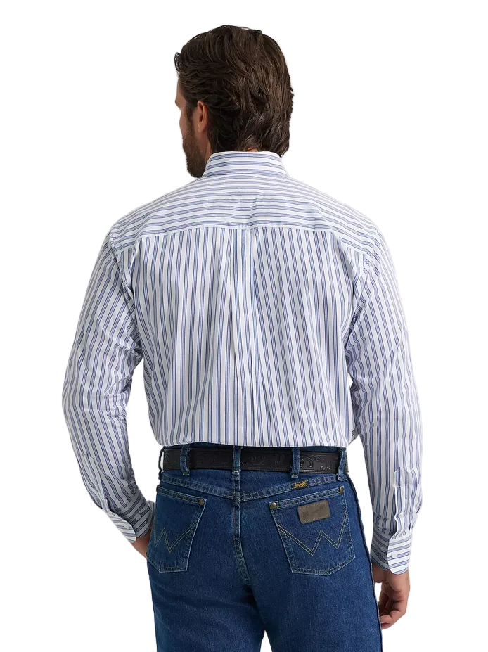 Wrangler® George Strait™ Long Sleeve Button Down One Pocket Shirt