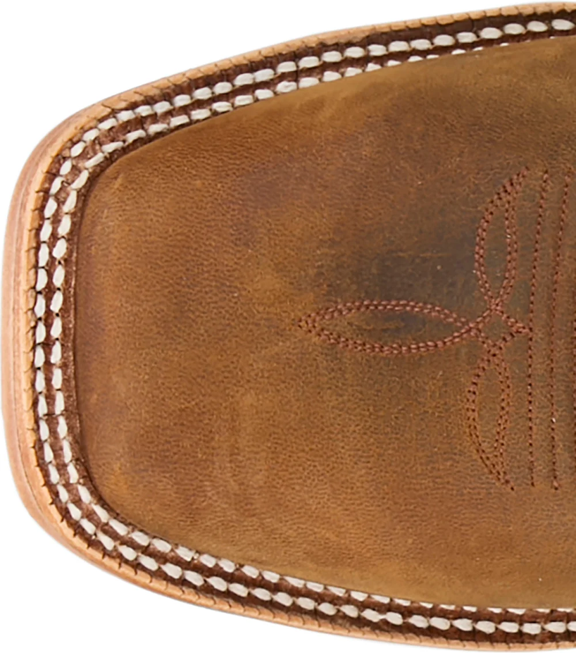 Heritage Gustavo Elk Square Toe Cowboy Boots