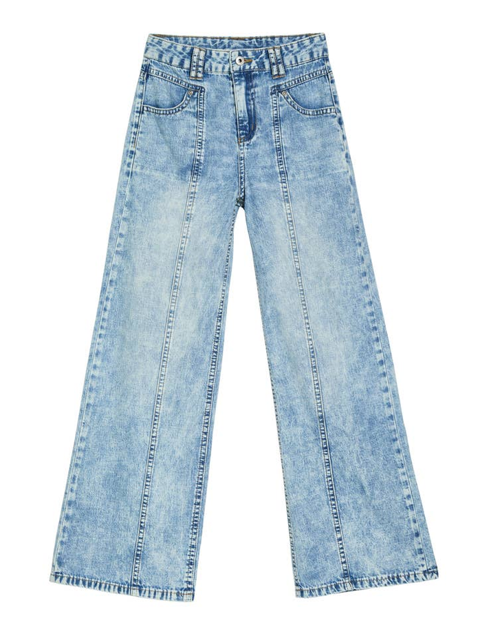 Women’s T-Seam Carpenter Wide Leg Jeans