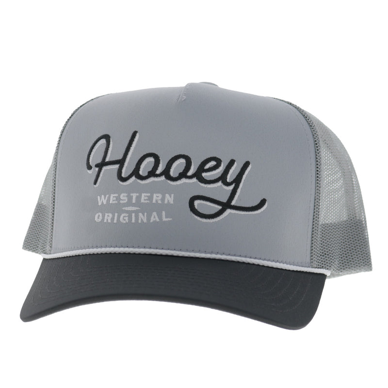 OG 5-Panel Trucker Hat in Grey/Charcoal