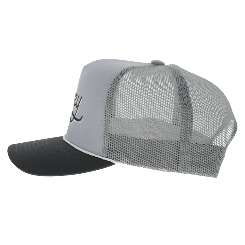 OG 5-Panel Trucker Hat in Grey/Charcoal