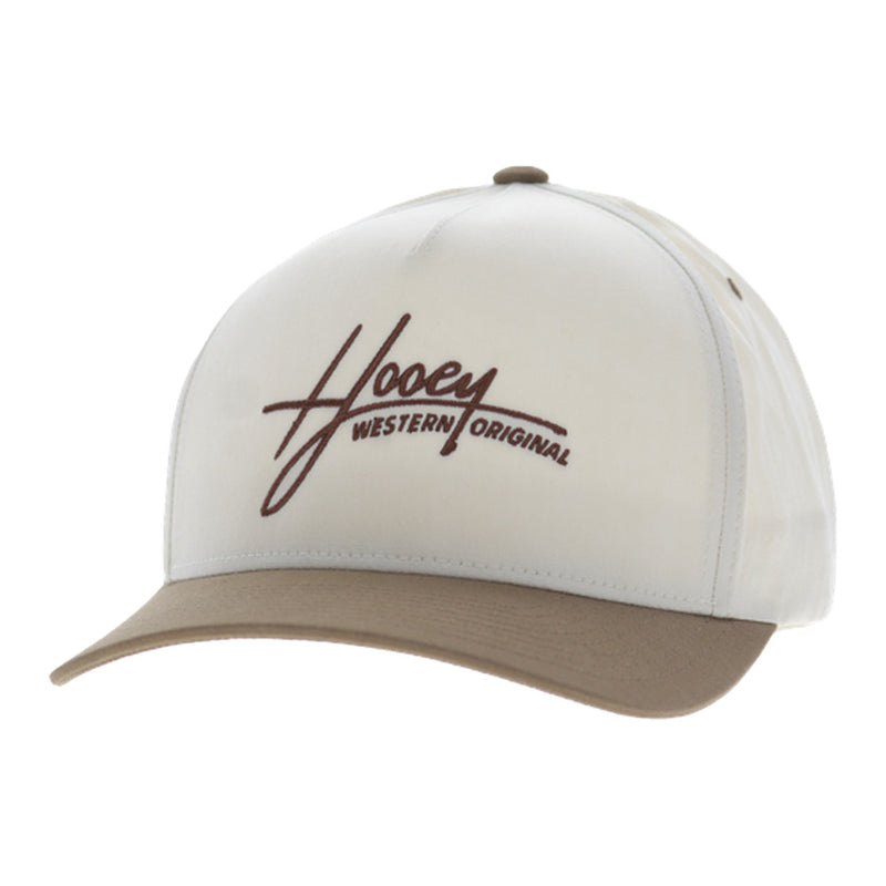 Mark Out Hat - Cream/Brown