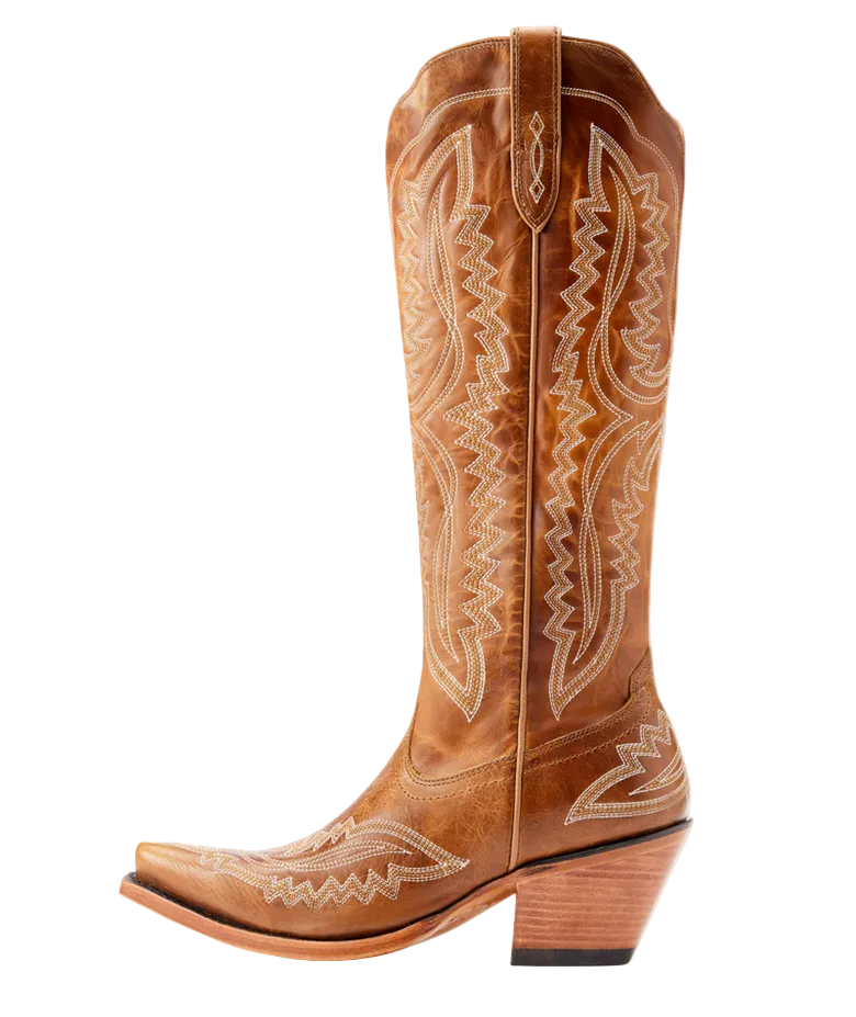 Casanova X Toe Western Boot - Grain