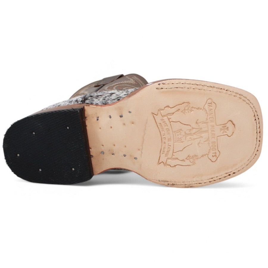 Kids Cowhide Cowboy Boots