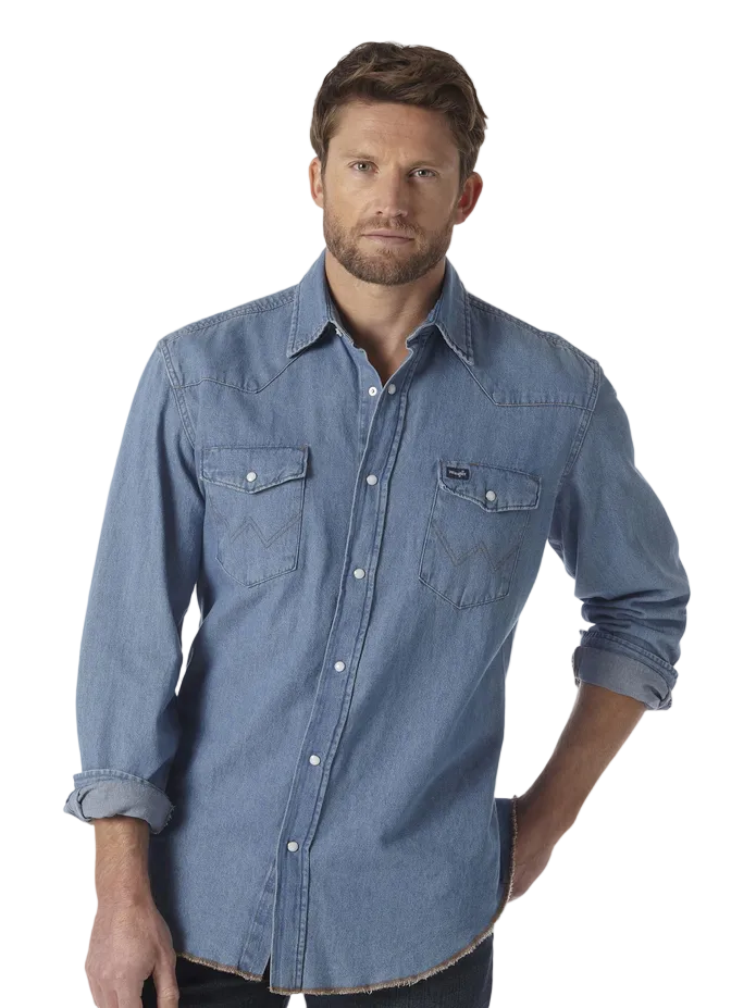 Mens Authentic Cowboy Cut Work Shirt