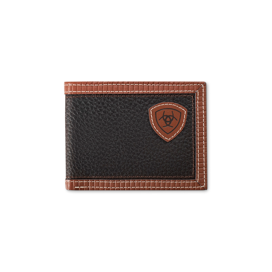 Ariat Bifold Ariat Shield Patch Brown