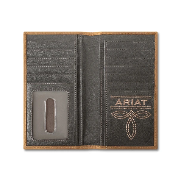 Ariat Mens Patchwork Leather Rodeo Wallet