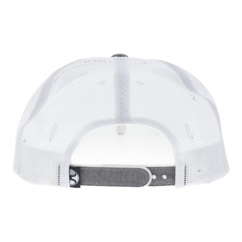 Hooey Liberty Roper Grey/White Trucker Snapback Hat