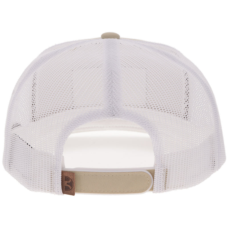 "Liberty Roper" Tan/White w/Leather Patch