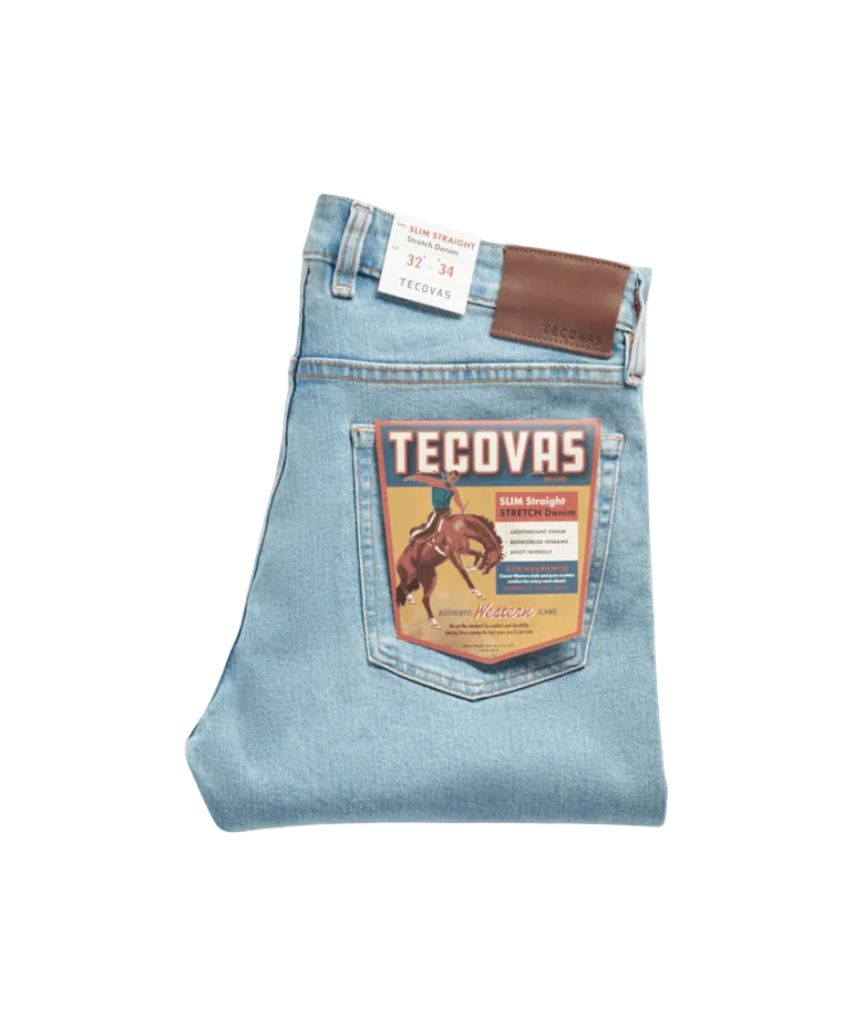 Men's Slim Straight Stretch Denim