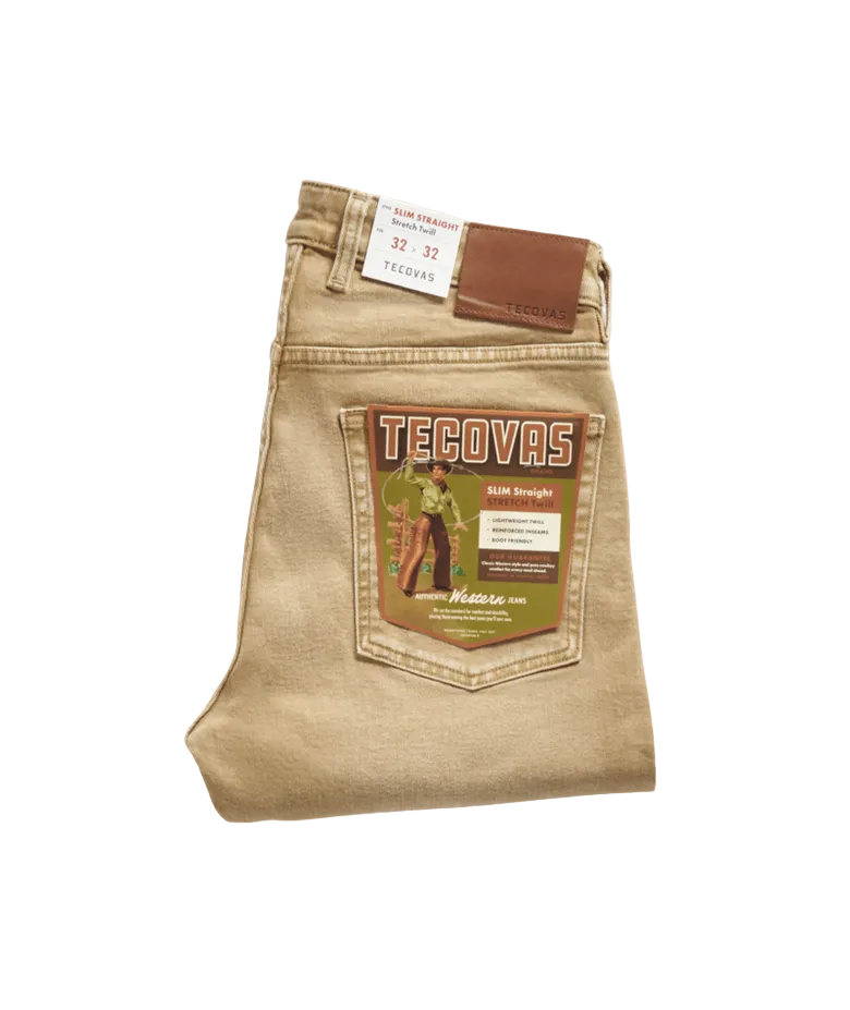 Men's Slim Straight Stretch Twill