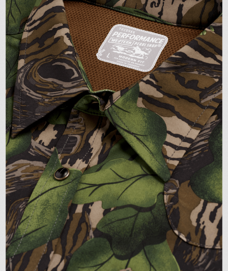Men's Tecovas x Mossy Oak Performance Western SS