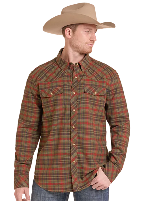 TEK Plaid Stretch Flannel