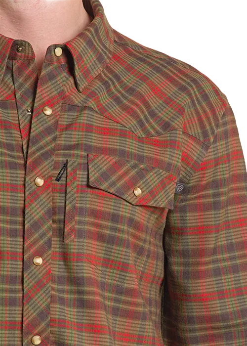 TEK Plaid Stretch Flannel