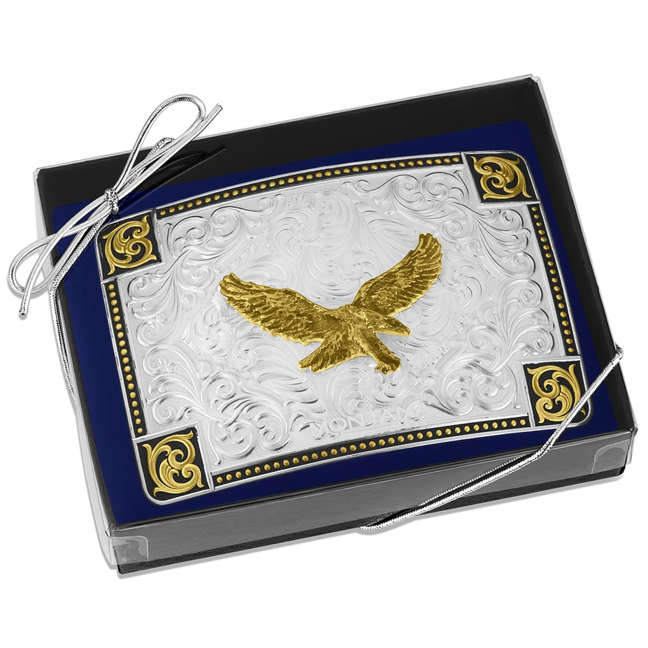 Sierra Forge Buckle with Eagle