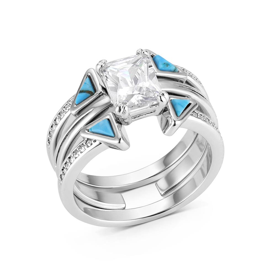Skyline Stack Ring Set