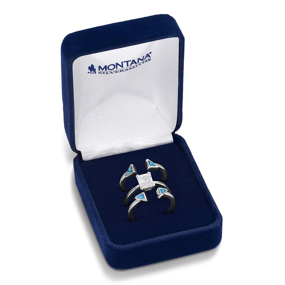 Skyline Stack Ring Set