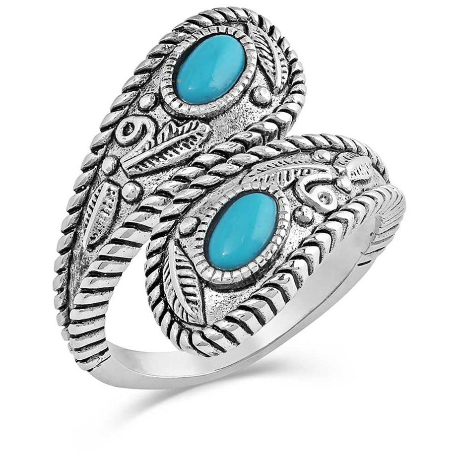 Find the Balance Turquoise Wrap Ring