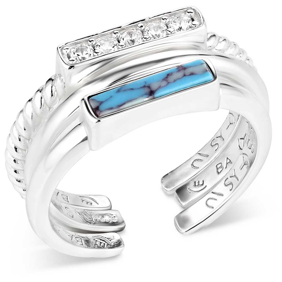 Effortless Trio Stacked Ring Set