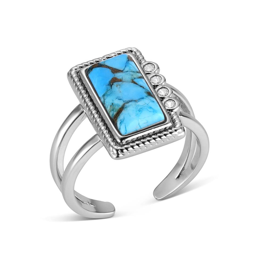 Summer Rain Turquoise Ring