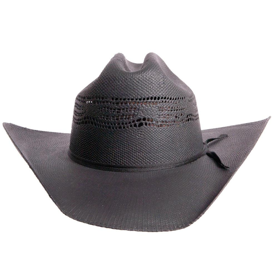 Bozeman Cowboy Straw Black
