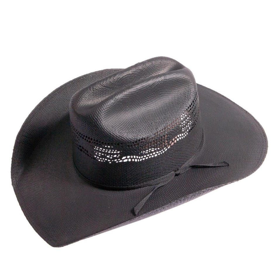 Bozeman Cowboy Straw Black