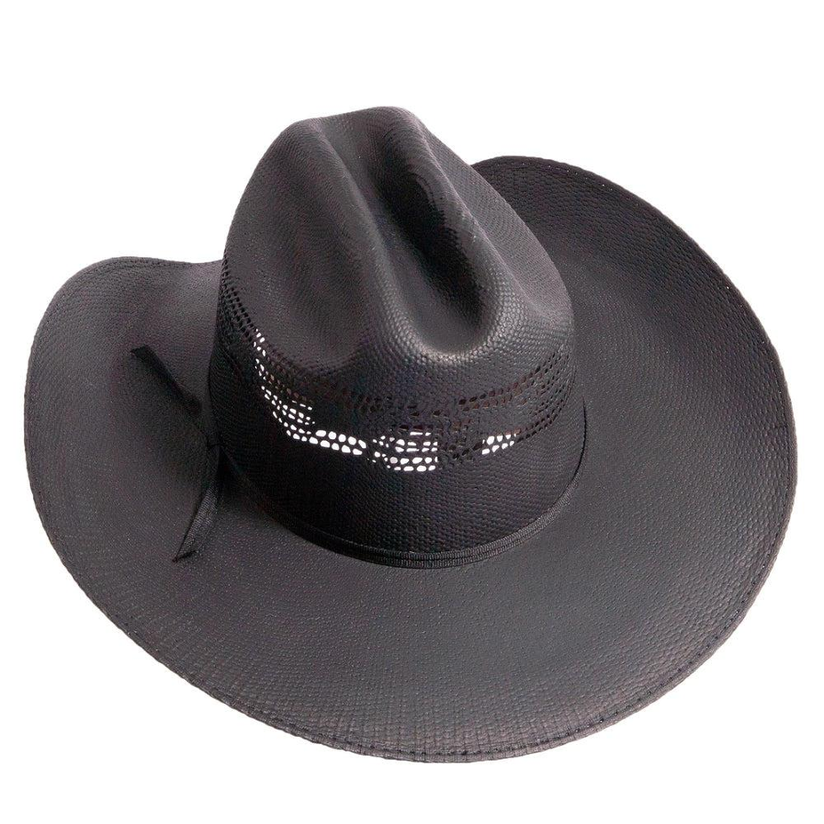 Bozeman Cowboy Straw Black