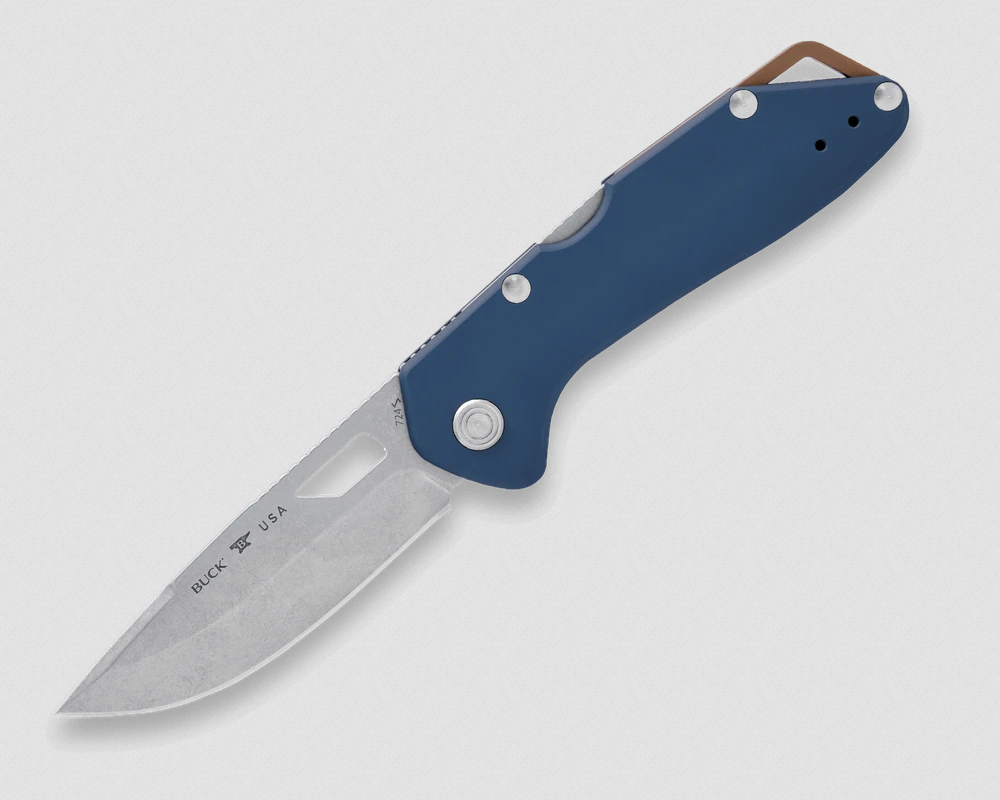 724 Mustang Knife - Dark Blue