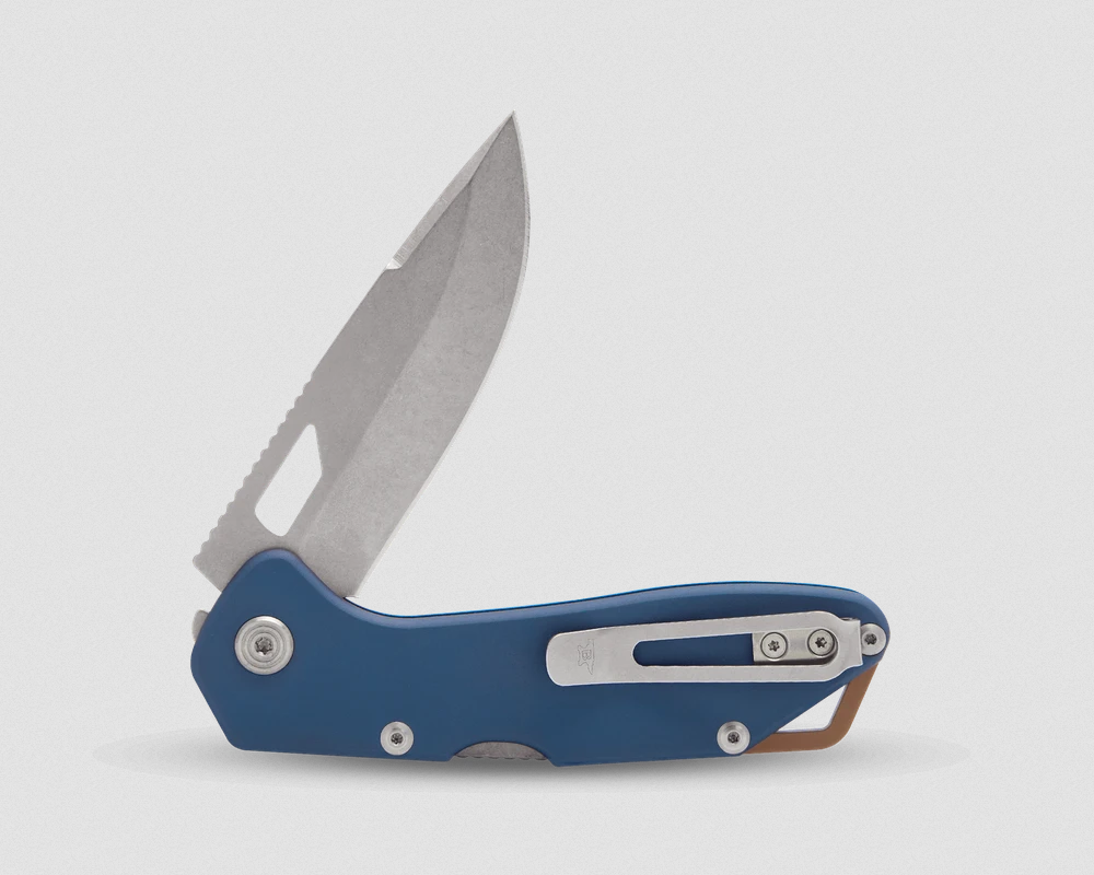 724 Mustang Knife - Dark Blue