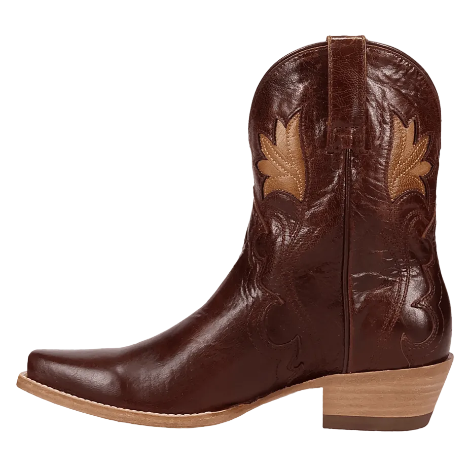 Saffron Leather Bootie DP7193