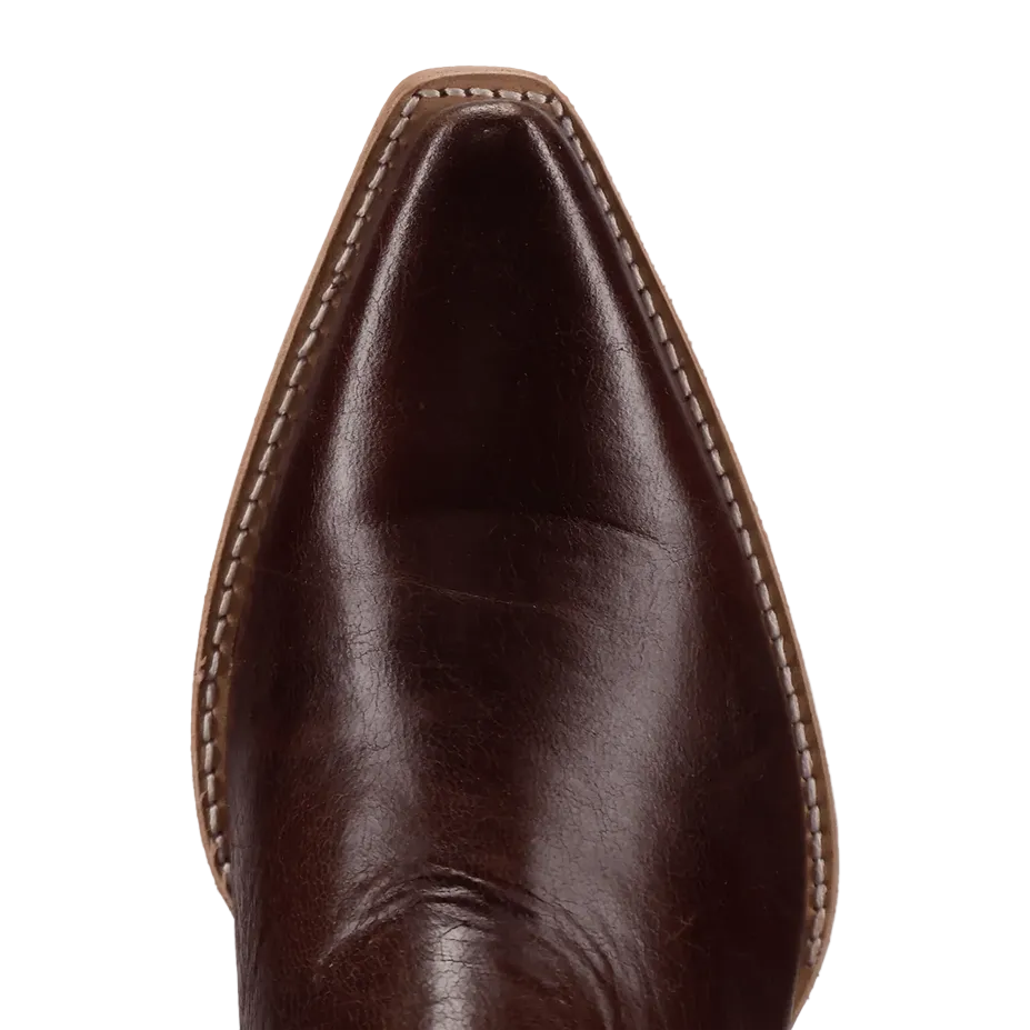Saffron Leather Bootie DP7193