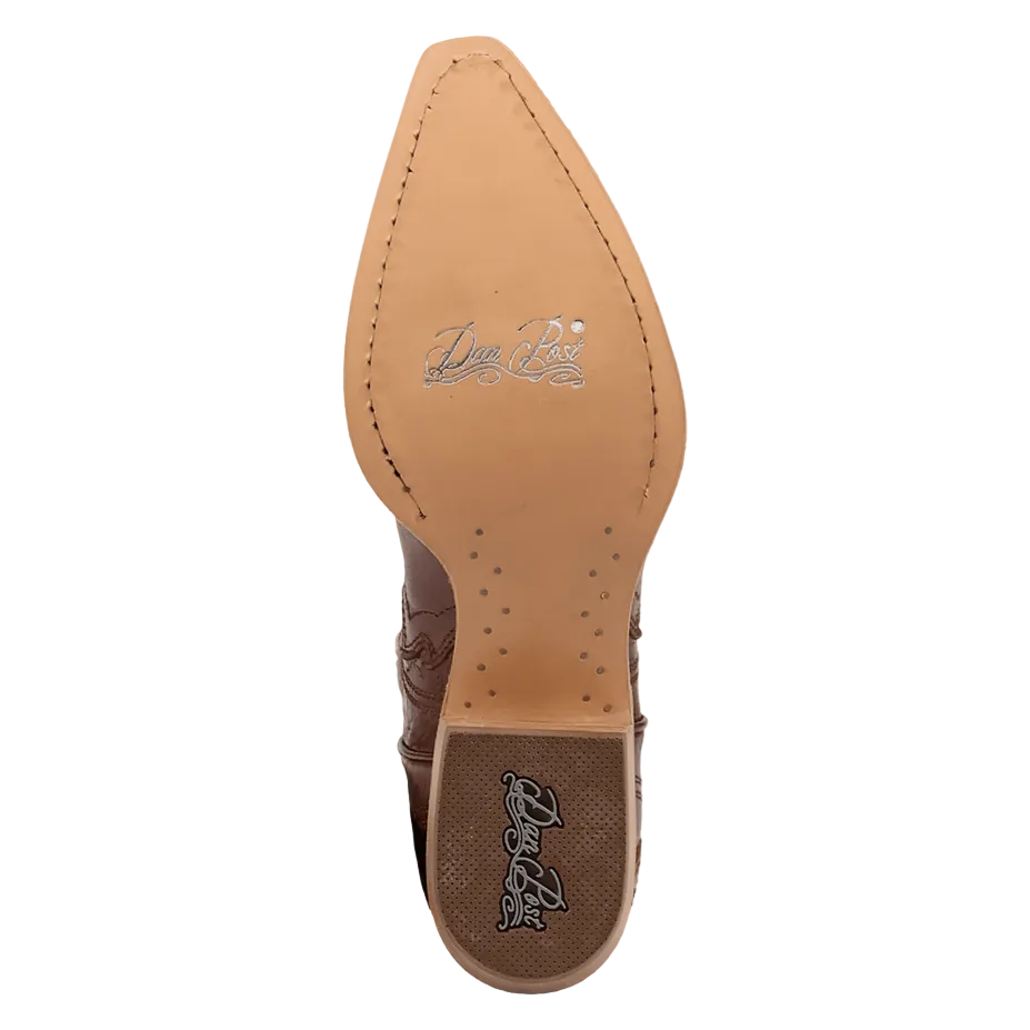 Saffron Leather Bootie DP7193