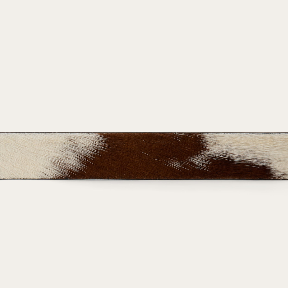 Hair-On-Hide Southwestern Buckle Belt