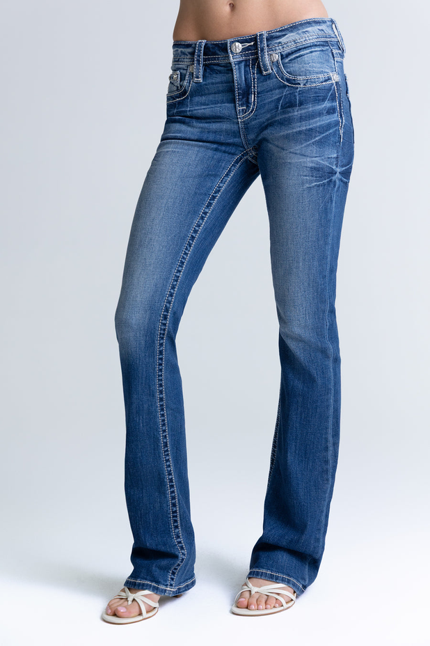 Farah Mid Rise Bootcut Jeans
