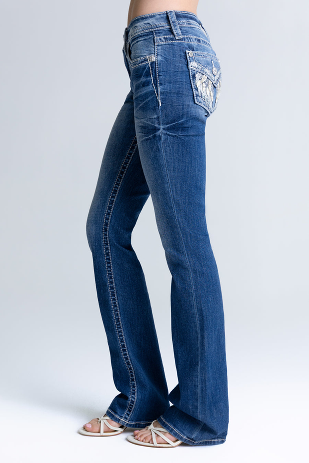 Farah Mid Rise Bootcut Jeans