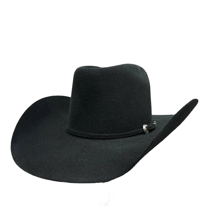 Serratelli Mesa Black Pure Wool Hat
