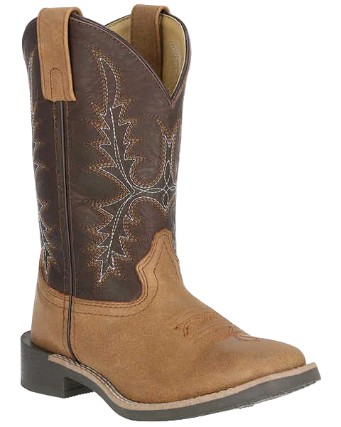 Kids Adobe Tan Chocolate Brown Boot